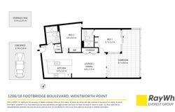 1206/18 Footbridge Boulevard, Wentworth Point, NSW 2127