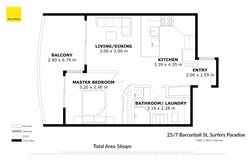 25/7-13 Barranbali Street, Surfers Paradise, Qld 4217