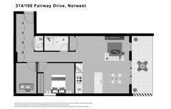 314/100 Fairway Drive, Norwest, NSW 2153