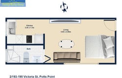 2/193-195 Victoria Street, Potts Point, NSW 2011
