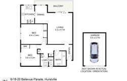 6/18-20 Bellevue Parade, Hurstville, NSW 2220