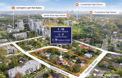 1-19 Tanderra Avenue and 1-7 Parklea Place,15 Moseley Street, Carlingford, NSW 2118