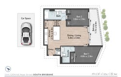 1204/66 Hope Street, South Brisbane, Qld 4101