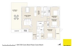 104/55D Caves Beach Road, Caves Beach, NSW 2281