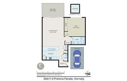 506/1-3 Pretoria Parade, Hornsby, NSW 2077