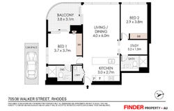 705/36 Walker Street, Rhodes, NSW 2138