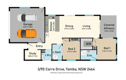 3/90 Carrs Drive, Yamba, NSW 2464