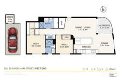 10/10 Amersham Street, West End, Qld 4101