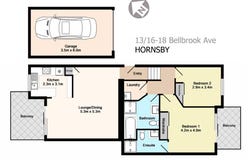 13/16-18 Bellbrook Avenue, Hornsby, NSW 2077