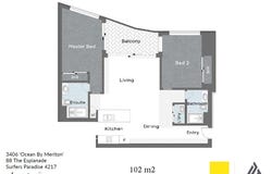 3406/88 The Esplanade, Surfers Paradise, Qld 4217