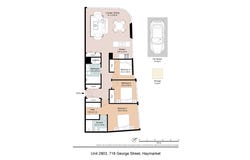 2803/718 George Street, Sydney, NSW 2000