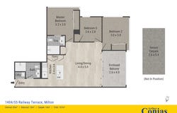1404/55 Railway Terrace, Milton, Qld 4064