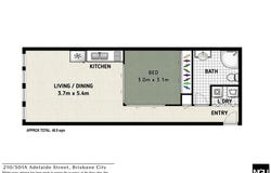 210/501A Adelaide Street, Brisbane City, Qld 4000
