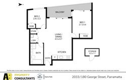 2033/180 George Street, Parramatta, NSW 2150