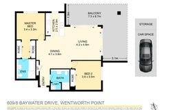 609/8 Baywater Drive, Wentworth Point, NSW 2127