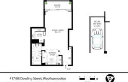 417/88 Dowling Street, Woolloomooloo, NSW 2011