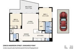 2206/25 Anderson Street, Kangaroo Point, Qld 4169