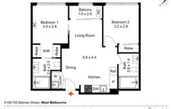 2106/105 Batman Street, West Melbourne, Vic 3003
