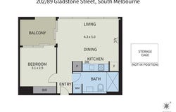 202/89 Gladstone Street, South Melbourne, Vic 3205