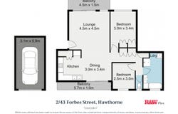2/43 Forbes Street, Hawthorne, Qld 4171