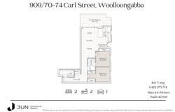 909/70-74 Carl Street, Woolloongabba, Qld 4102