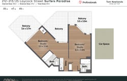212-213/25 Laycock Street, Surfers Paradise, Qld 4217