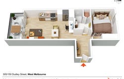 305/150 Dudley Street, West Melbourne, Vic 3003