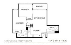 1411/560 Lonsdale Street, Melbourne, Vic 3000