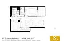 1207/25 Geddes Avenue, Zetland, NSW 2017