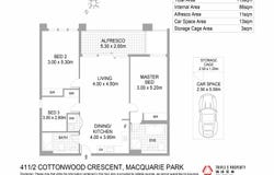 411/2 Cottonwood Crescent, Macquarie Park, NSW 2113