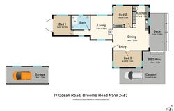 17 Ocean Road, Brooms Head, NSW 2463