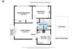 3/23 Fletcher Street, Essendon, Vic 3040