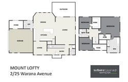 House 2/25 Warana Avenue, Mount Lofty, Qld 4350