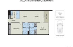 3402/45 Clarke Street, Southbank, Vic 3006