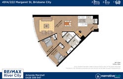 4914/222 Margaret Street, Brisbane City, Qld 4000