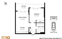 206/101 Church Street, Ryde, NSW 2112