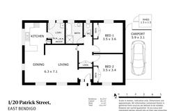 1/20 Patrick Street, East Bendigo, Vic 3550