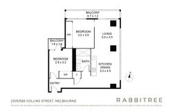 2305/568 Collins Street, Melbourne, Vic 3000