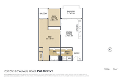 2302/2-22 Veivers Road, Palm Cove, Qld 4879