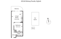 205/64-66 Railway Parade, Highett, Vic 3190