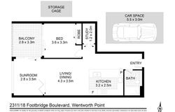 2311/18 Footbridge Boulevard, Wentworth Point, NSW 2127