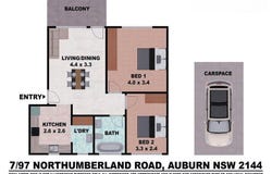 7/97 Northumberland Road, Auburn, NSW 2144