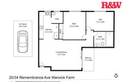 20/34 Remembrance Avenue, Warwick Farm, NSW 2170