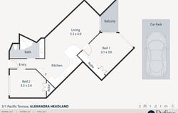 3/1 Pacific Terrace, Alexandra Headland, Qld 4572