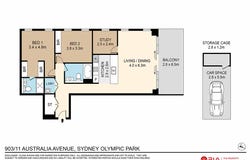 903/11 Australia Ave, Sydney Olympic Park, NSW 2127