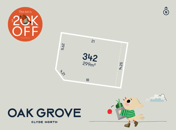 Lot 342, 153 Ferdinand Drive (Oak Grove), Clyde North, Vic 3978