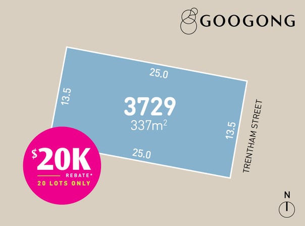 Lot 3729, 3729 Trentham Street, Googong, NSW 2620