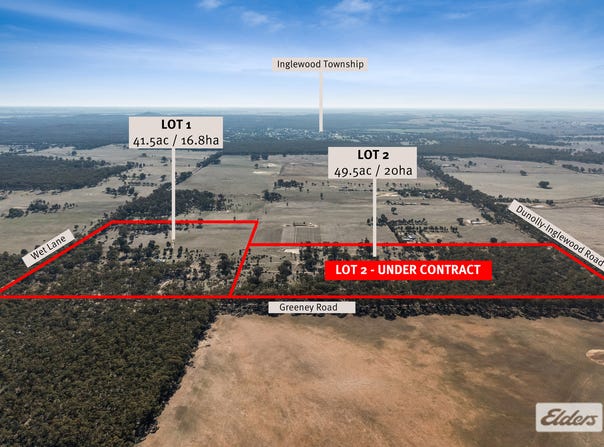 Lots 1 & 2/378 Dunolly-Inglewood Road, Inglewood, Vic 3517
