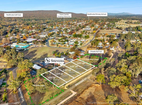 Lots 11-15 Broodie Street, Heathcote, Vic 3523