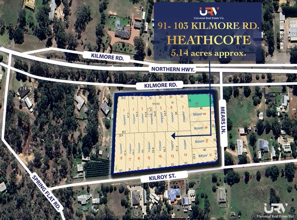 91-103 Kilmore Road, Heathcote, Vic 3523